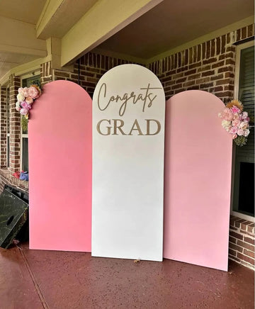 Congrats Grad Wooden Sign